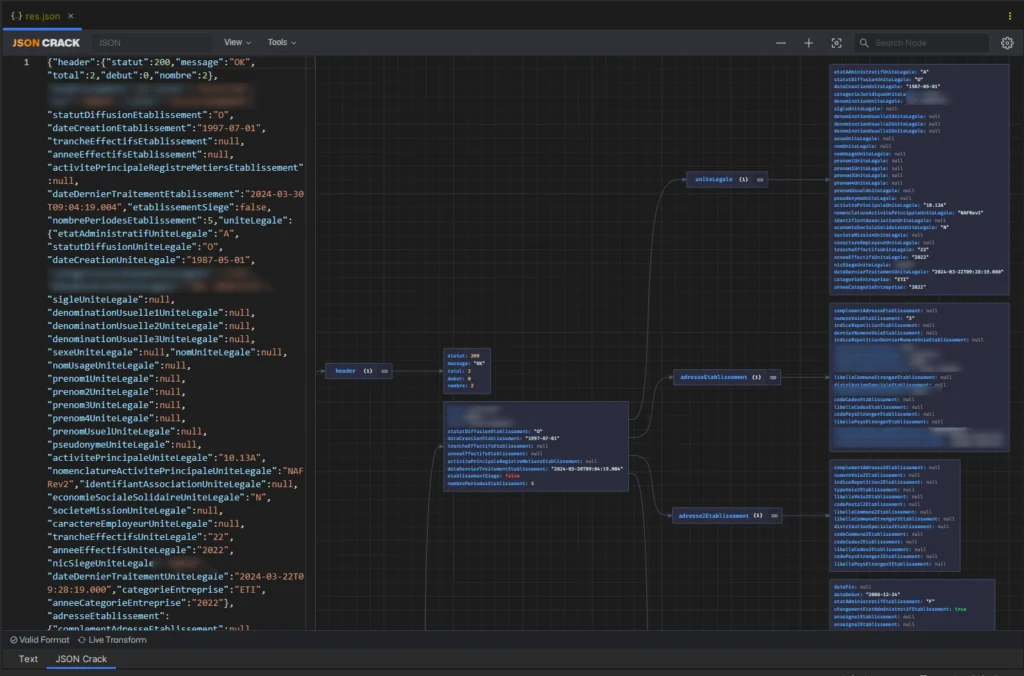 json_crack_shema