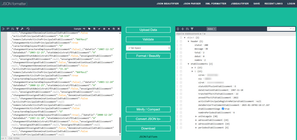 json_formatter_arbre